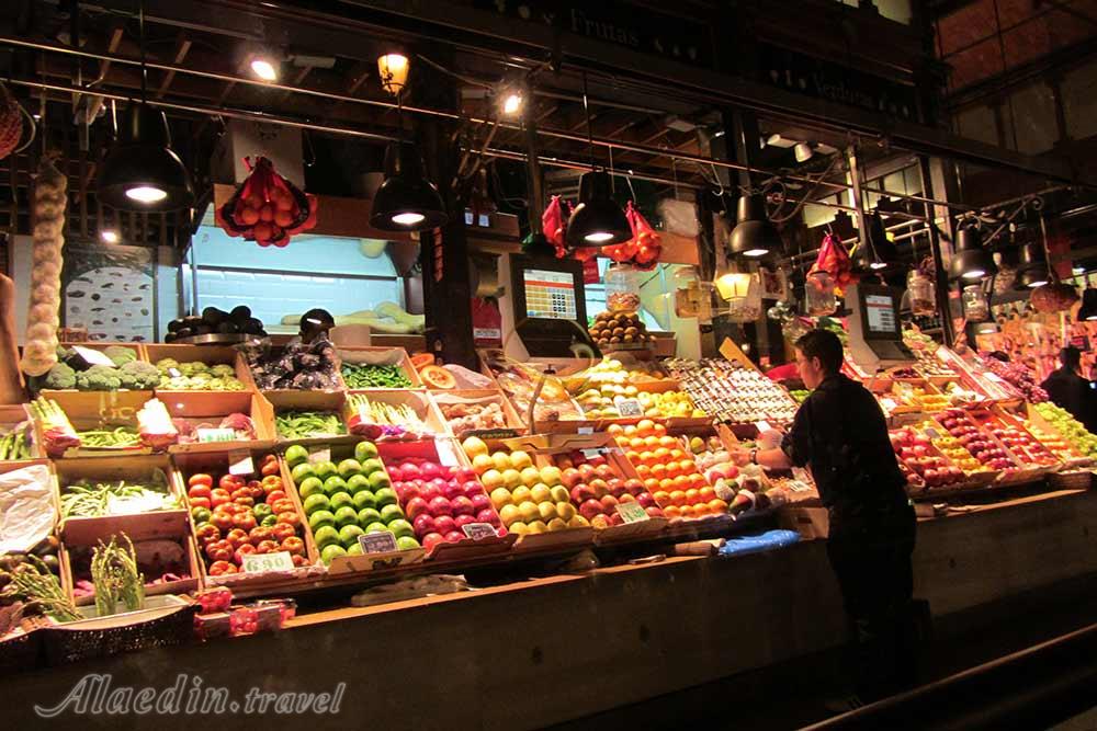 بازار سن میگل در مادرید - اسپانیا | علاءالدین تراول