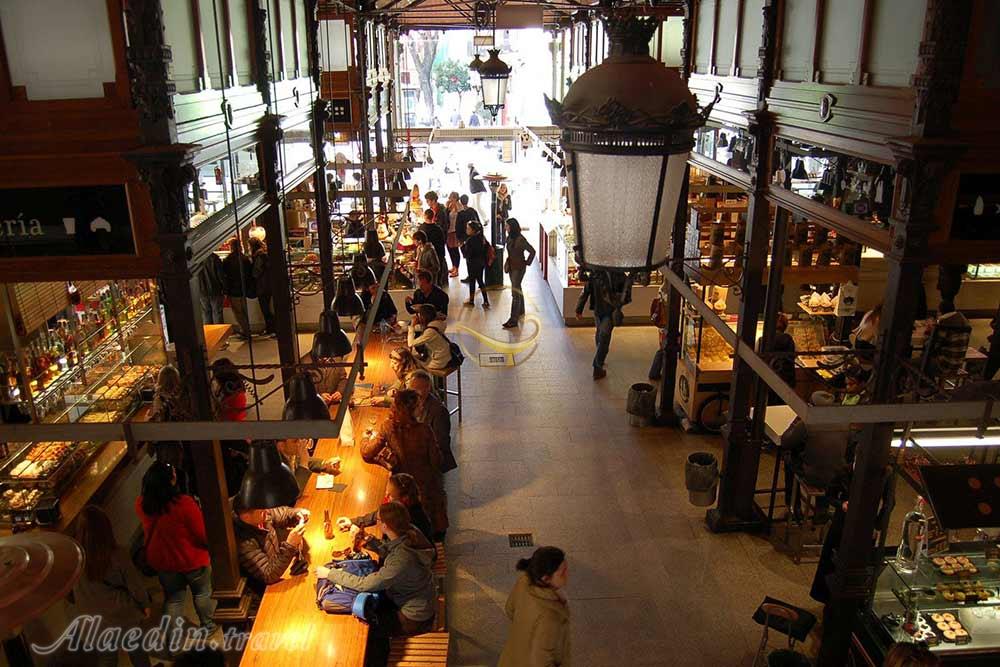 بازار سن میگل در مادرید - اسپانیا | علاءالدین تراول