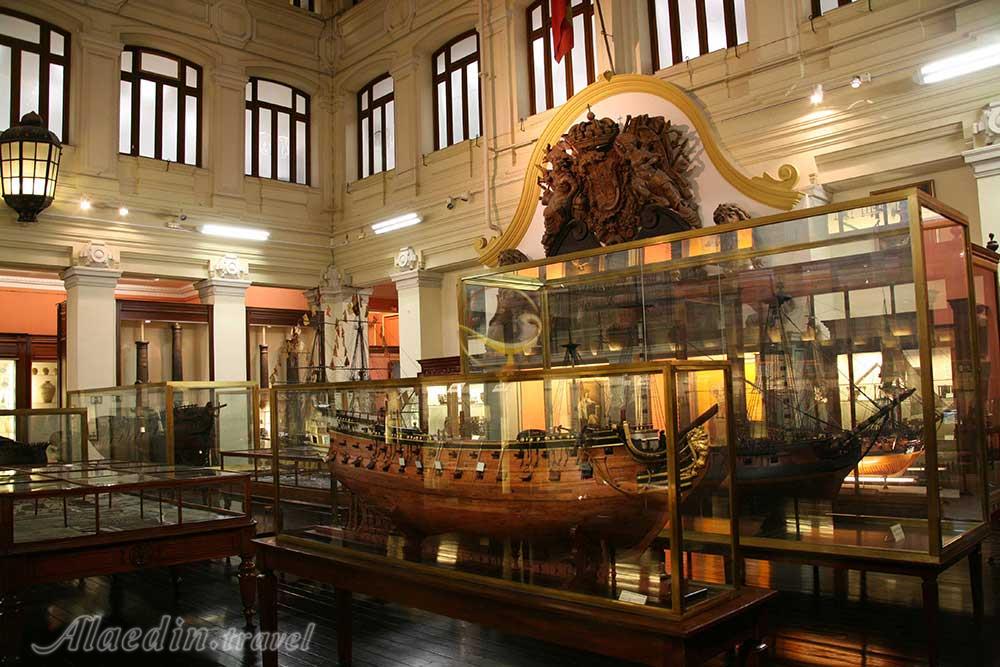 موزه‌ نیروی دریایی (Naval) مادرید در اسپانیا | علاءالدین تراول