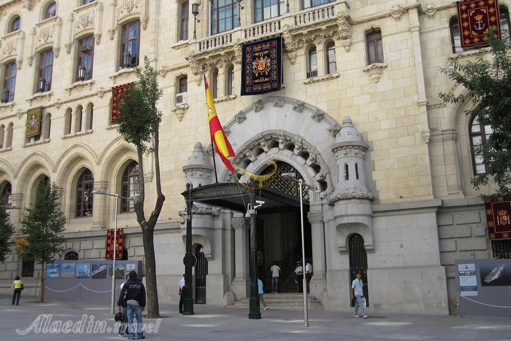 موزه‌ نیروی دریایی (Naval) مادرید در اسپانیا | علاءالدین تراول