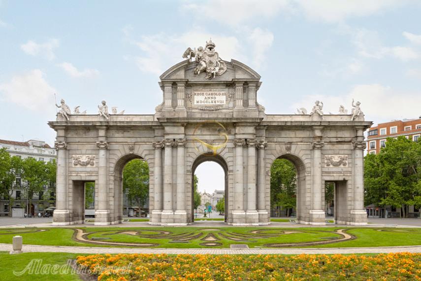 دروازه آلکالا در مادرید | علاالدین تراول