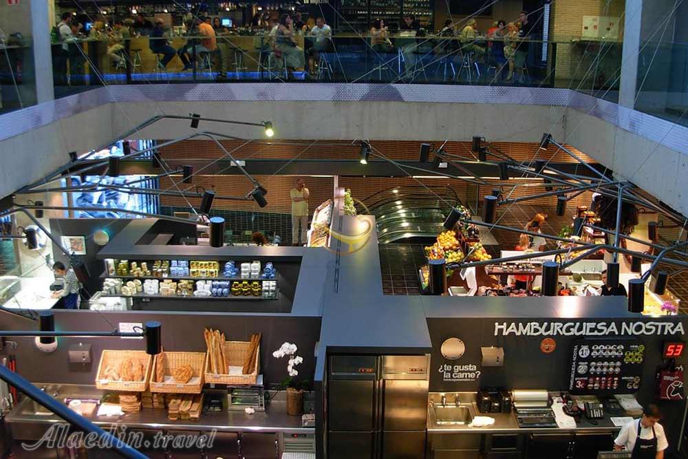 بازار سن آنتون در مادرید - اسپانیا | علاءالدین تراول