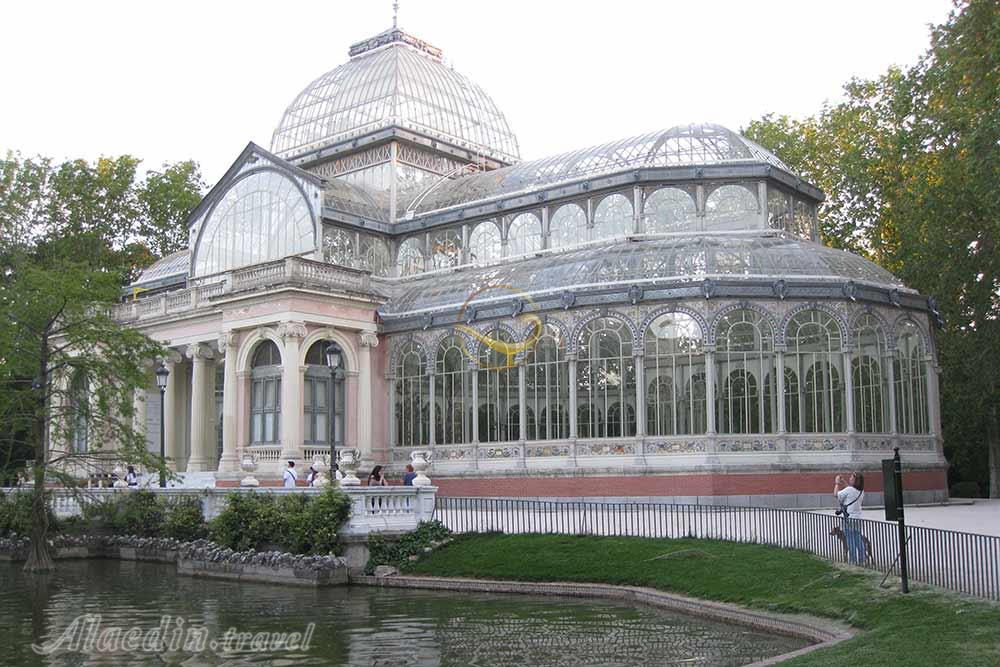کاخ شیشه ای پارک رتیرو (کریستال پالاس) در مادرید - اسپانیا | علاءالدین تراول