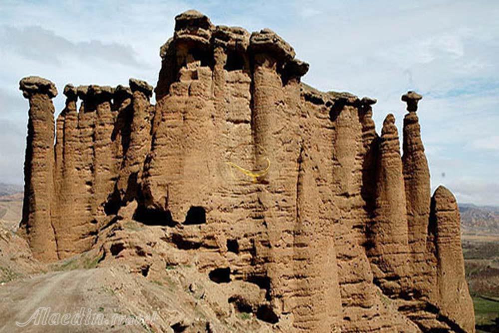 قلعه بهستان در ماه نشان | علاءالدین تراول