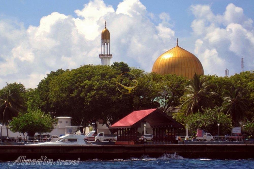 مسجد جامع (جمعه) بزرگ در ماله - مالدیو | علاءالدین تراول