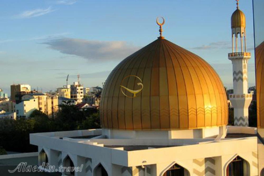 مسجد جامع (جمعه) بزرگ در ماله - مالدیو | علاءالدین تراول