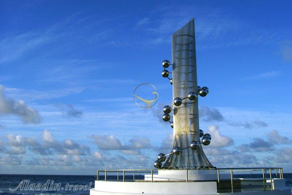 بنای یادبود سونامی در ماله - مالدیو | علاءالدین تراول