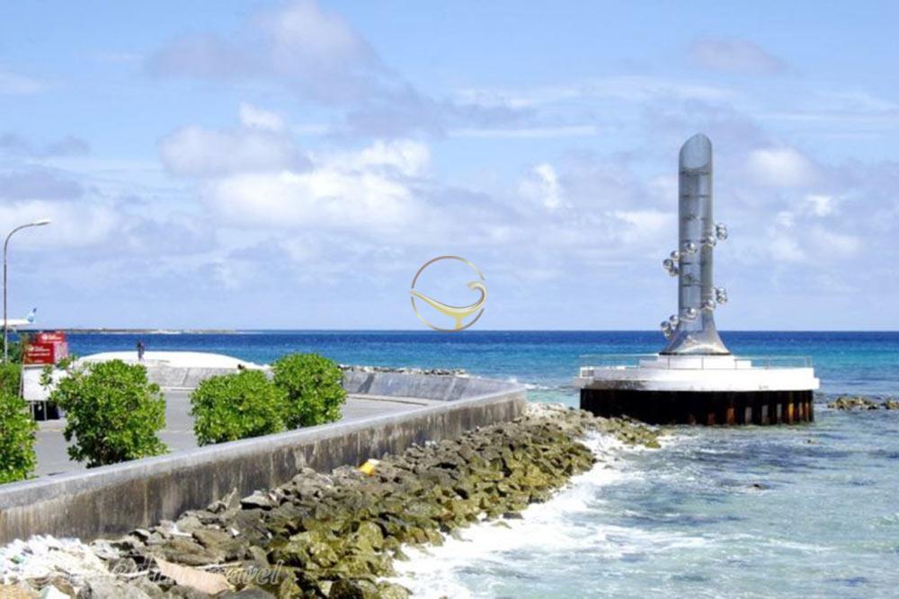 بنای یادبود سونامی در ماله - مالدیو | علاءالدین تراول