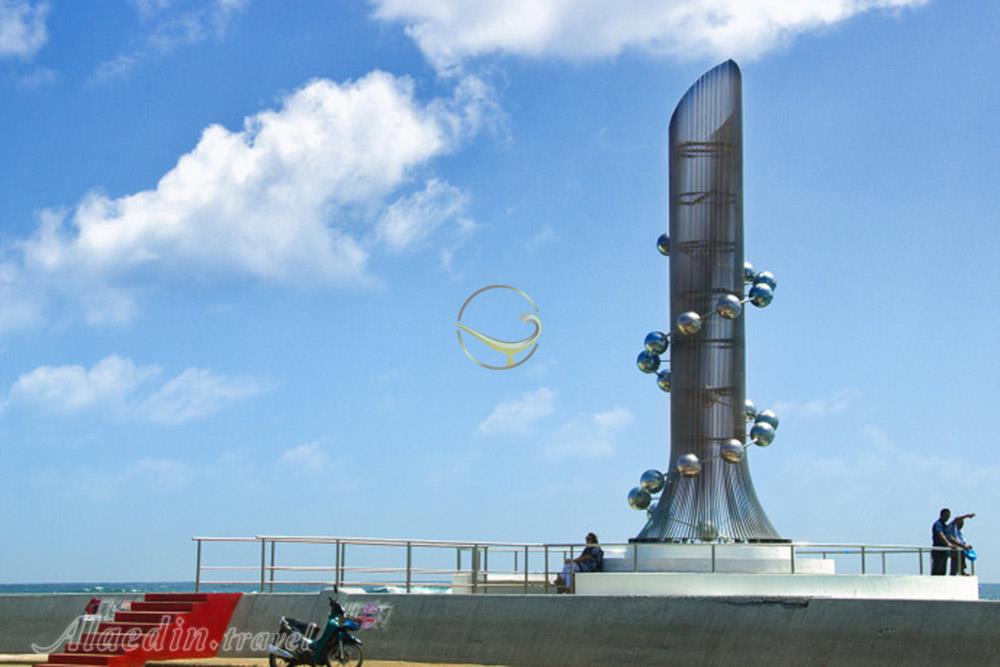 بنای یادبود سونامی در ماله - مالدیو | علاءالدین تراول