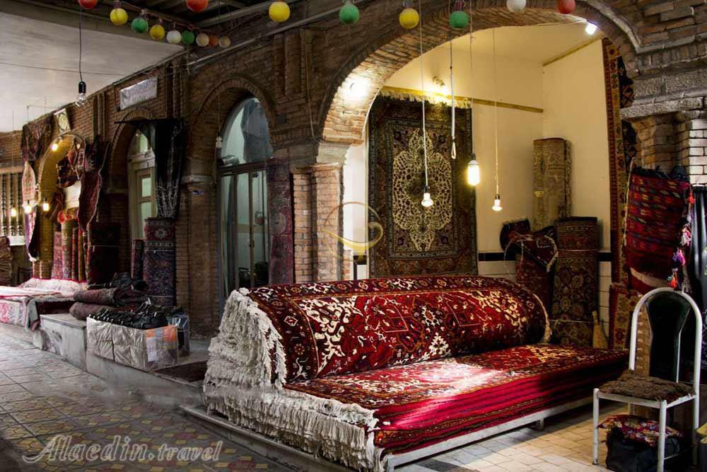 بازار فرش مراغه | علاءالدین تراول