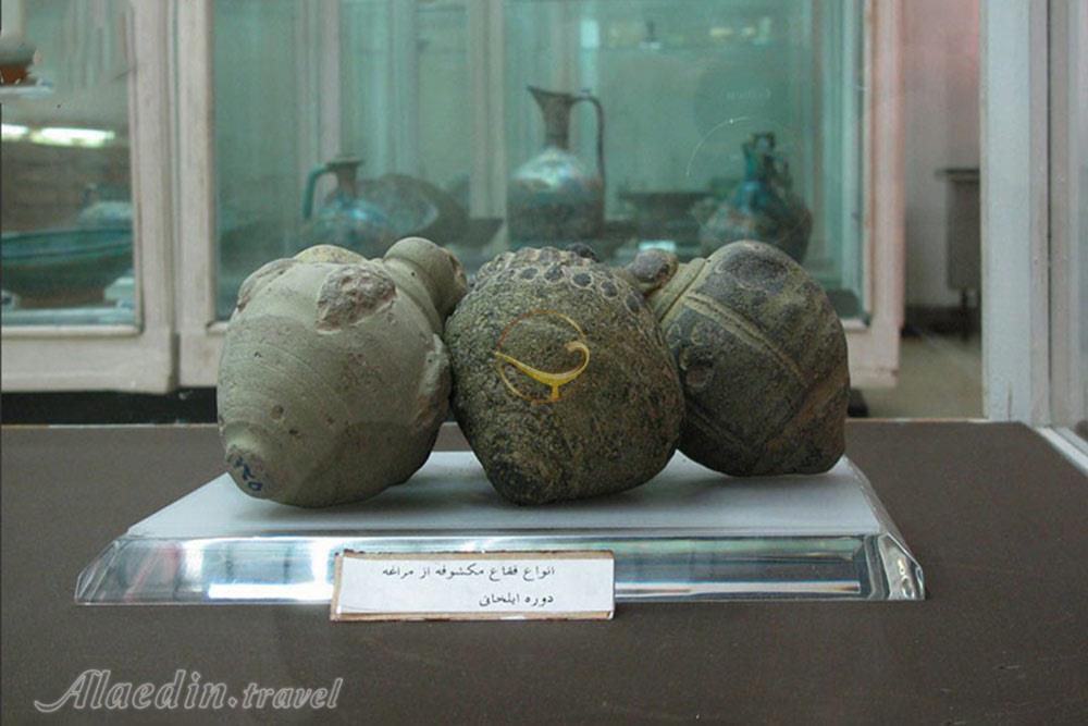 آثار موزه ایلخانی مراغه | علاءالدین تراول