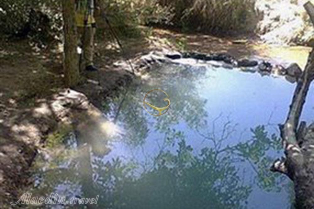 چشمه آب گرم ایستی بلاغ مراغه | علاءالدین تراول