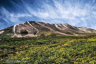 کوه سهند در مراغه