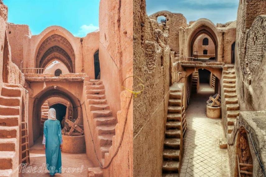 قلعه سریزد در مهریز | علاءالدین تراول