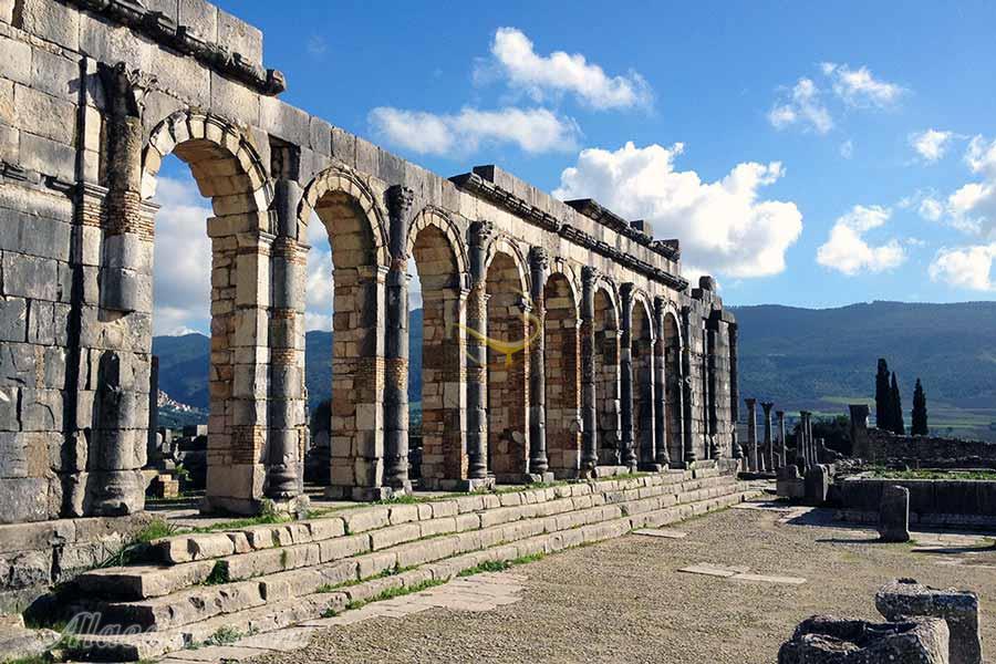 شهر باستانی ولیلی در مکنس در مراکش | علاءالدین تراول