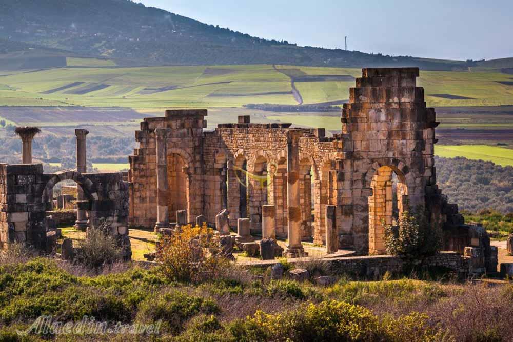 شهر باستانی ولیلی در مکنس در مراکش | علاءالدین تراول