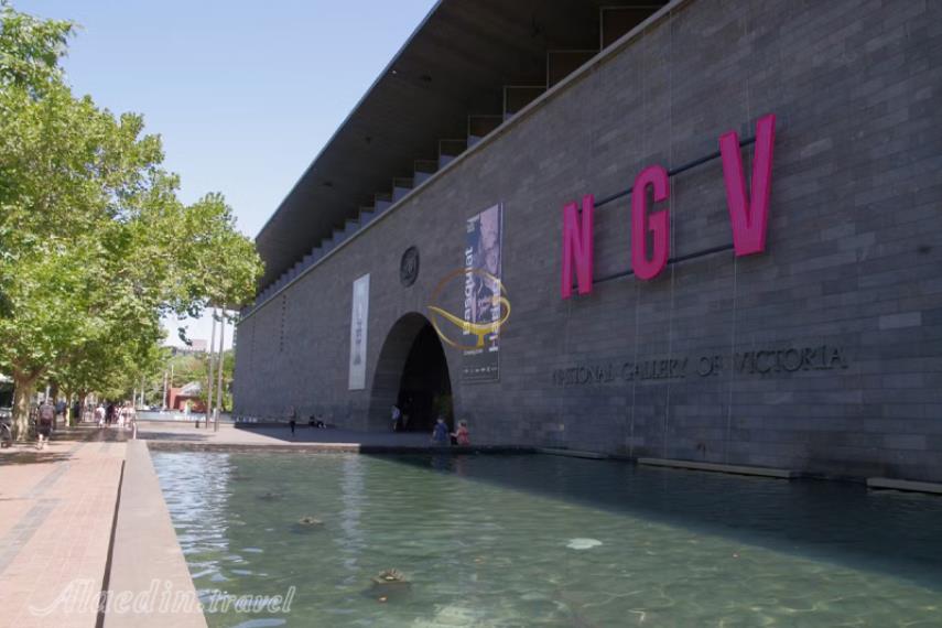 نگارخانه ملی ویکتوریا در ملبورن ‌| علاالدین تراول