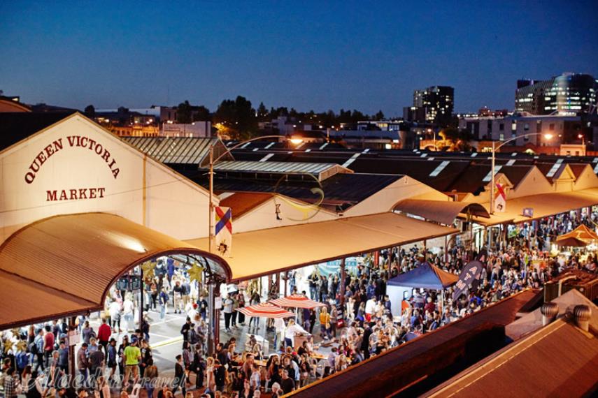 بازار ملکه ویکتوریا در ملبورن | علاالدین تراول