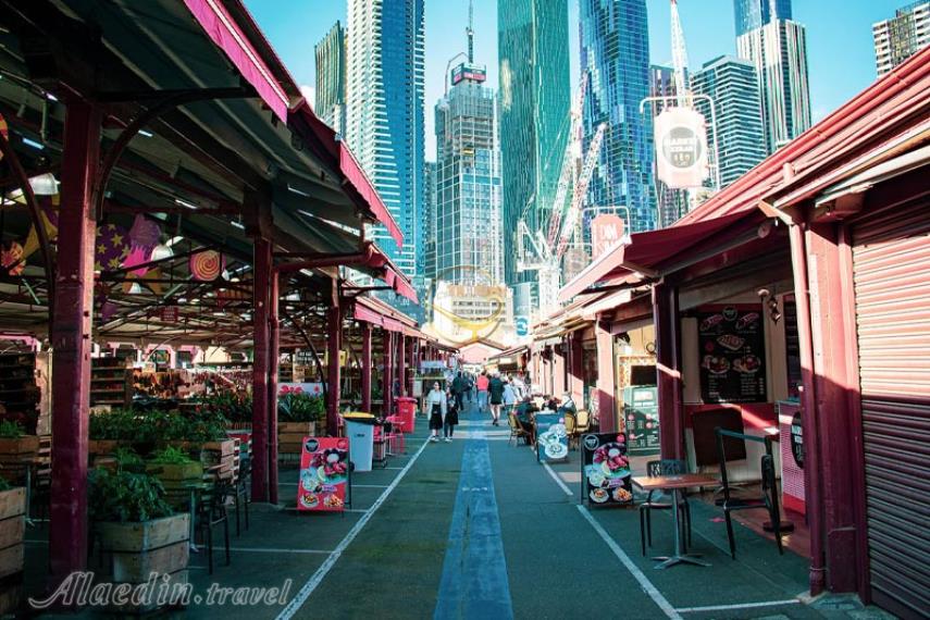 بازار ملکه ویکتوریا در ملبورن | علاالدین تراول