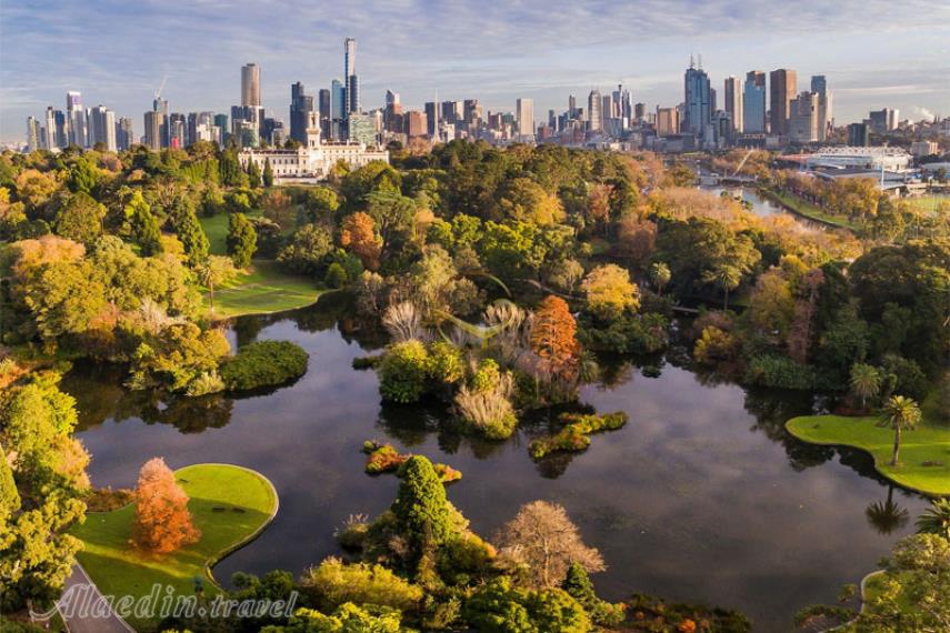 باغ‌های سلطنتی ملبورن | علاالدین تراول