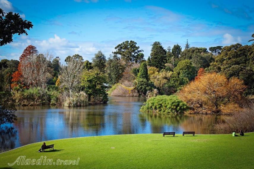 باغ‌های سلطنتی ملبورن | علاالدین تراول