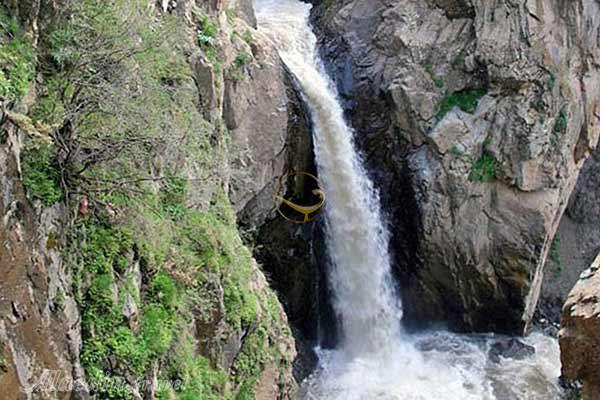 آبشار گورگور خیاوچای در مشگین شهر