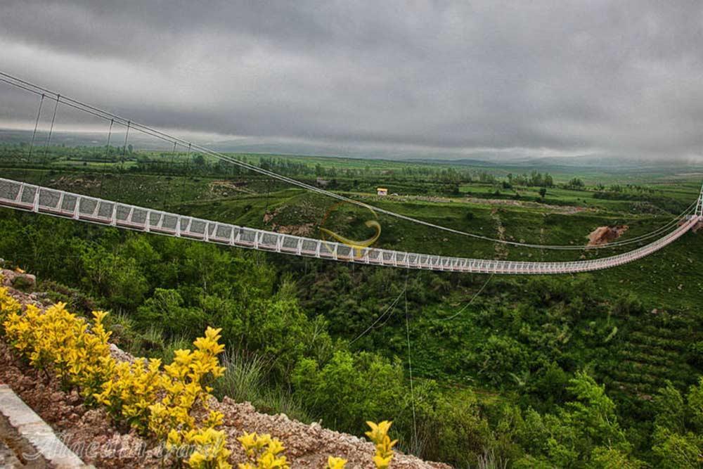 پل معلق مشکین شهر | علاءالدین تراول