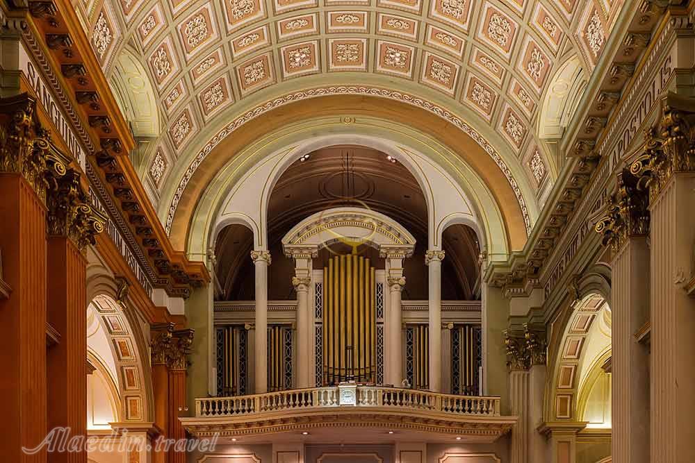 کلیسای جامع حضرت مریم ملکه جهان در مونترال  کانادا | علاءالدین تراول