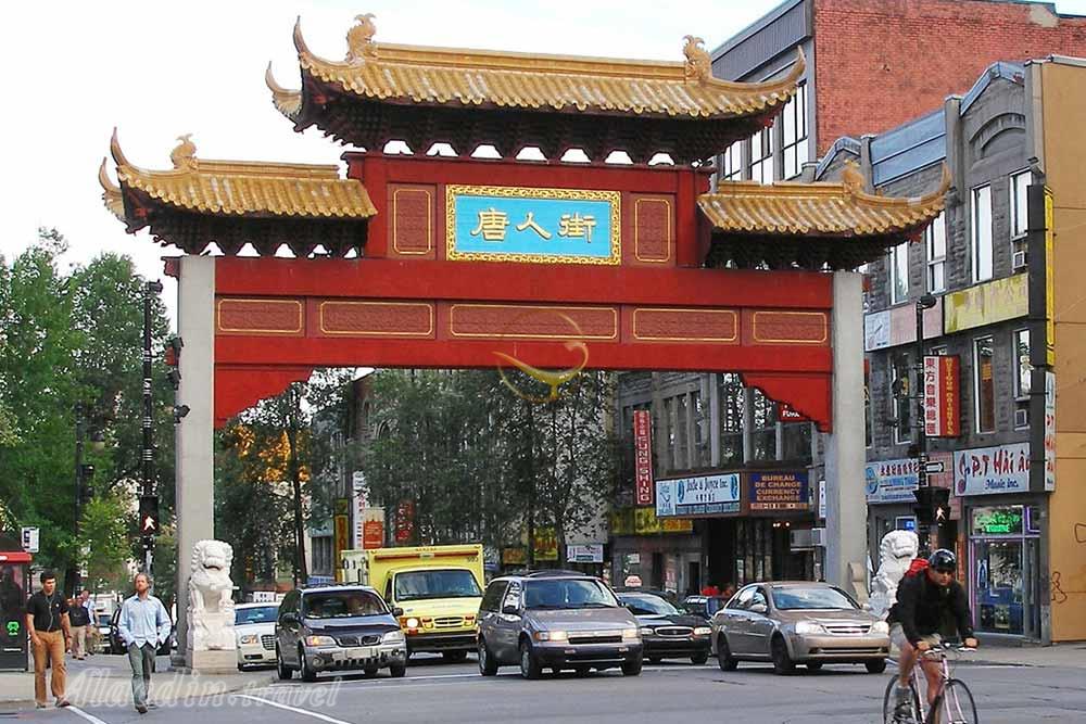 محله چینی ها در مونترال - کانادا | علاءالدین تراول