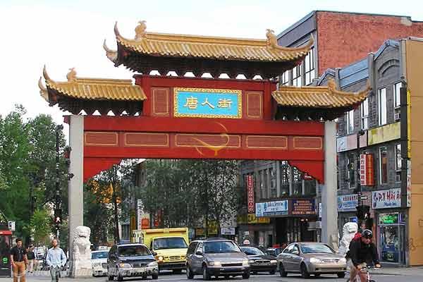 محله چینی‌ها در مونترال - کانادا