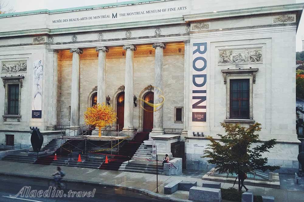 موزه هنرهای زیبای مونترال در کانادا | علاءالدین تراول