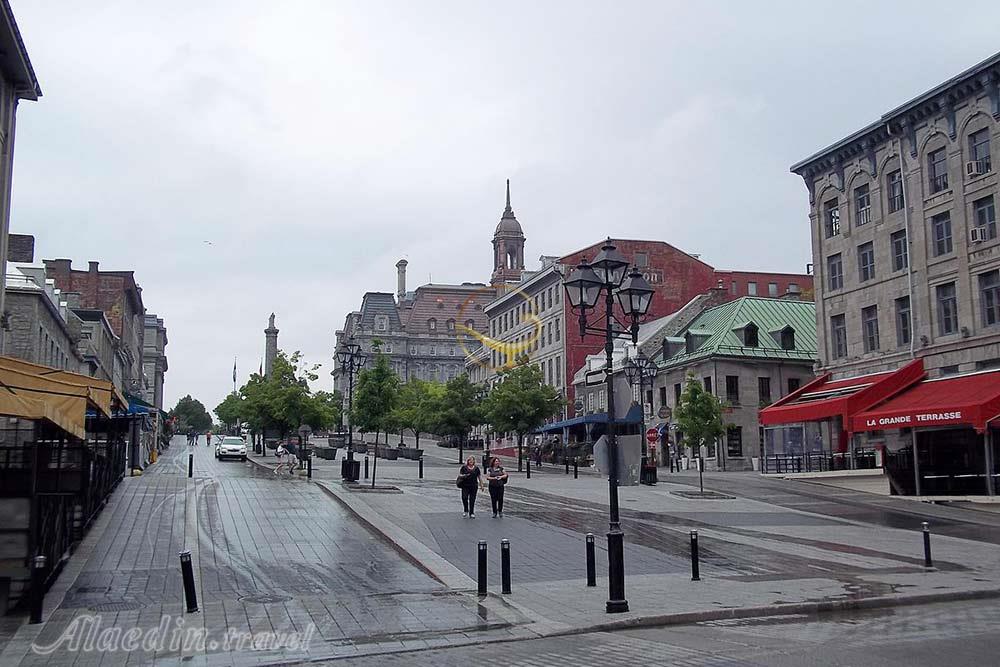 میدان ژاک کارتیه در مونترال - کانادا | علاءالدین تراول