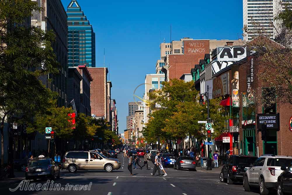 خیابان سن کاترین مونترال | علاءالدین تراول