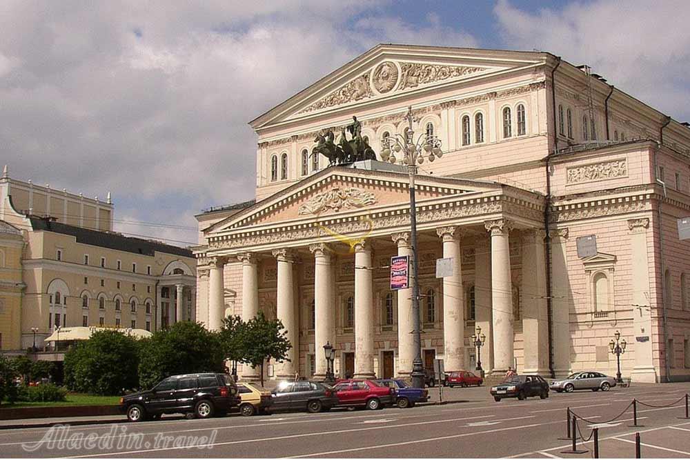 تئاتر بالشوی مسکو روسیه | علاءالدین تراول