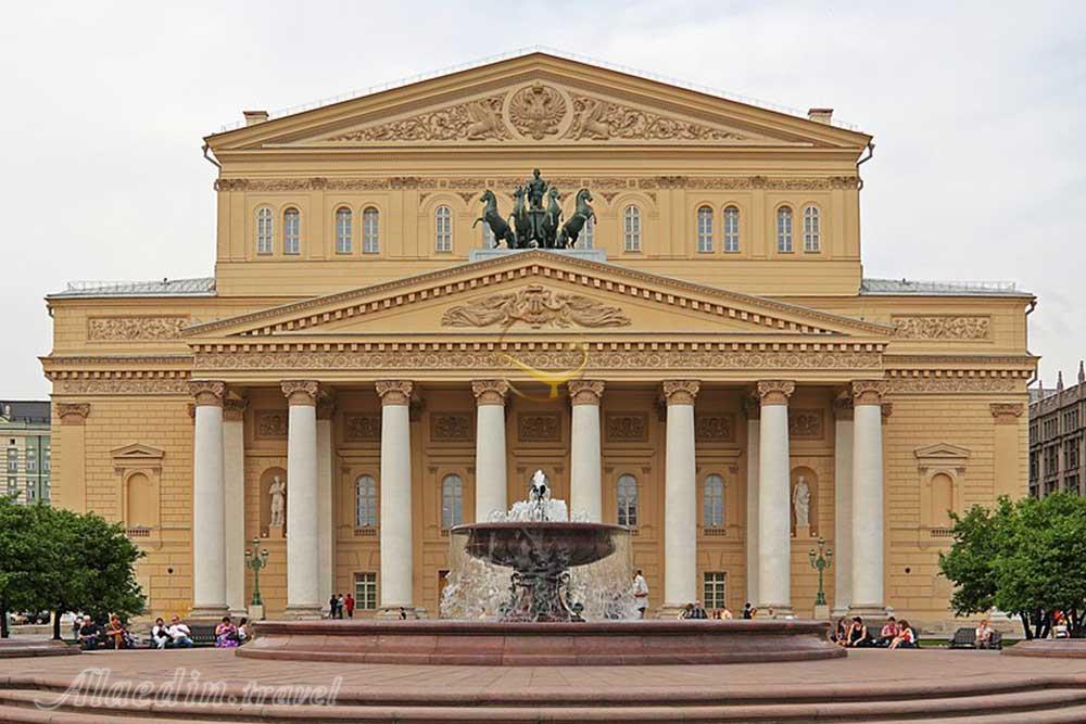 تئاتر بالشوی مسکو روسیه | علاءالدین تراول