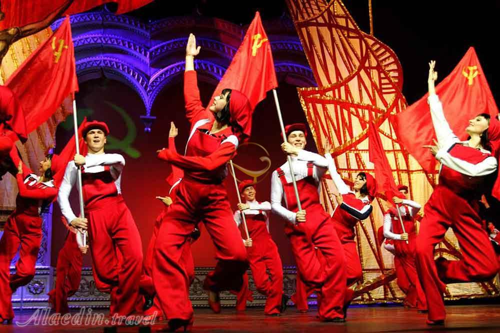 رقص فولکلور مسکو روسیه | علاءالدین تراول