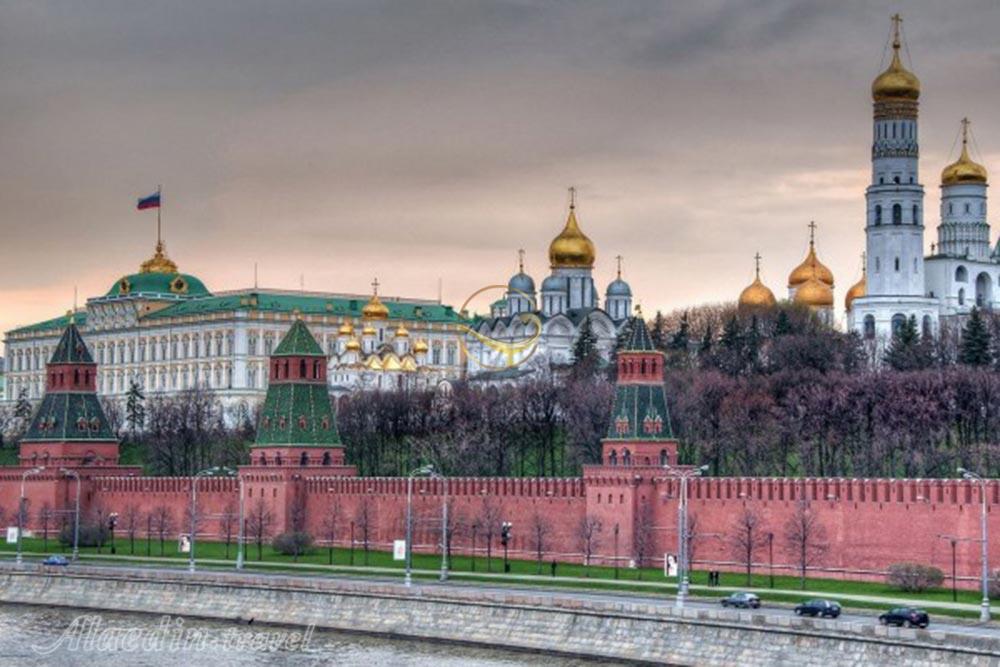 کاخ کرملین مسکو روسیه | علاءالدین تراول