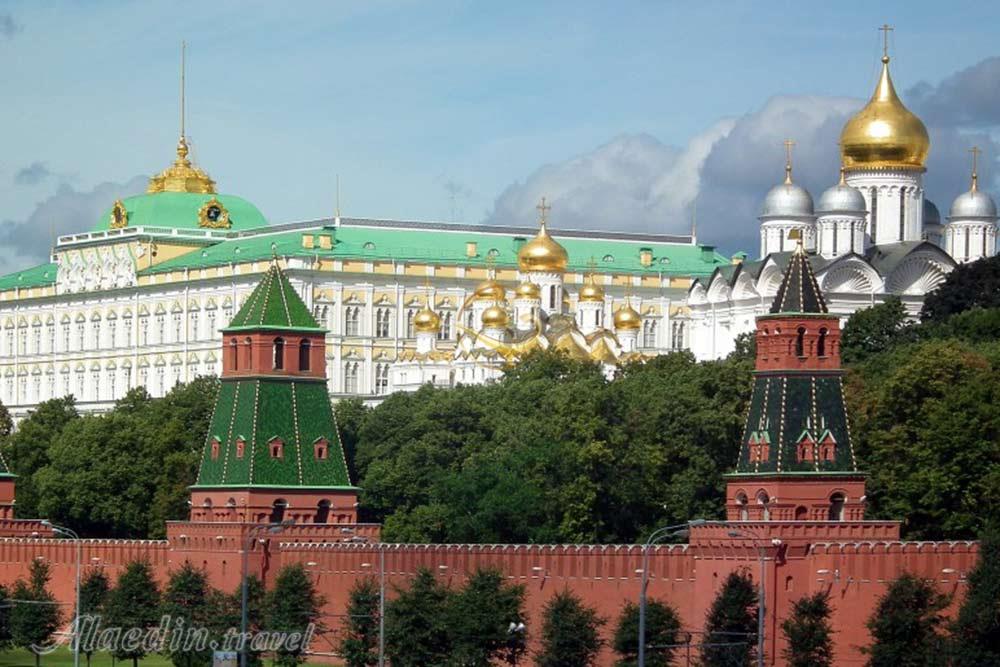 کاخ کرملین مسکو روسیه | علاءالدین تراول