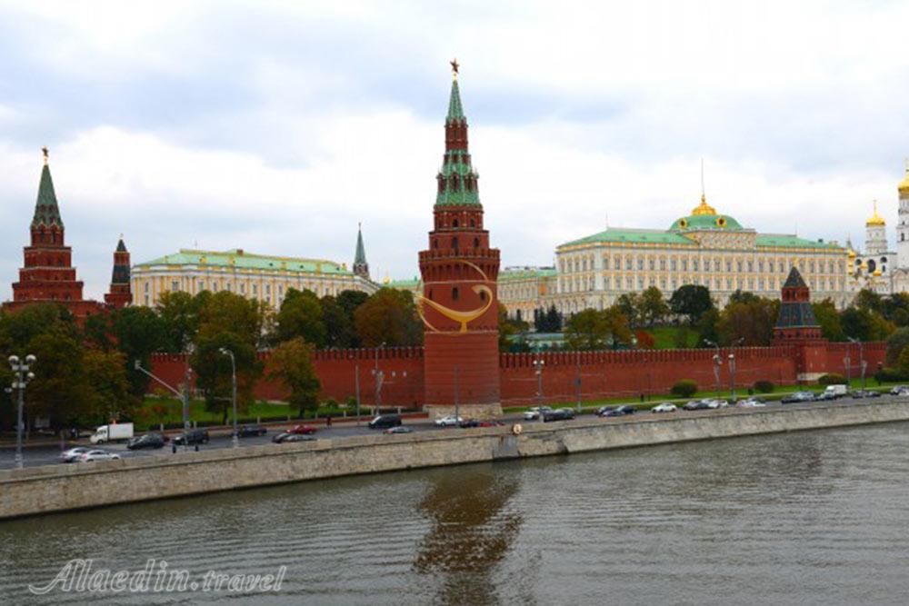 کاخ کرملین مسکو روسیه | علاءالدین تراول