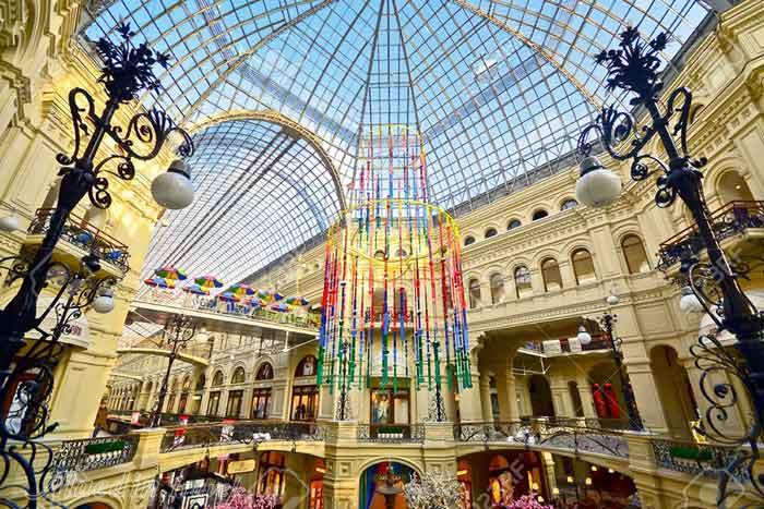 مرکز خرید گوم مسکو روسیه | علاءالدین تراول