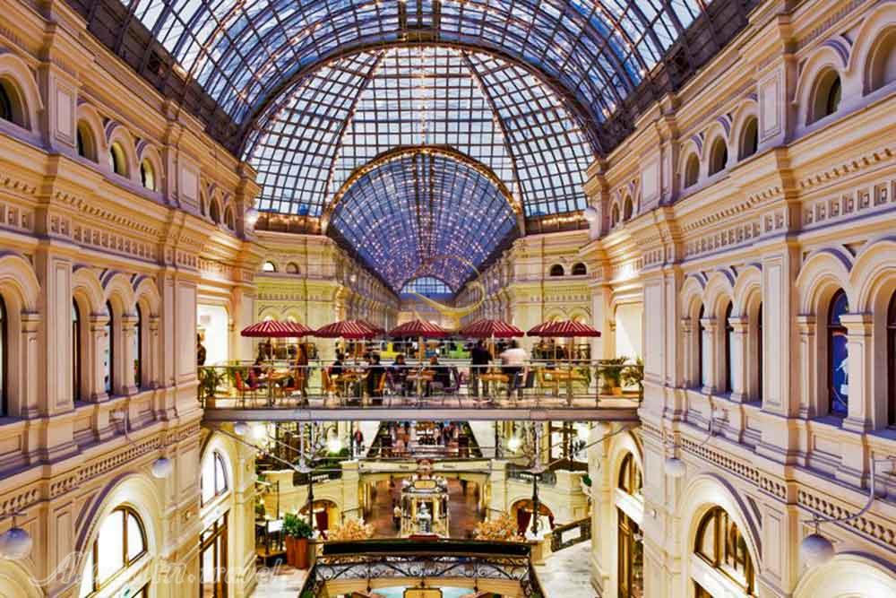 مرکز خرید گوم مسکو روسیه | علاءالدین تراول