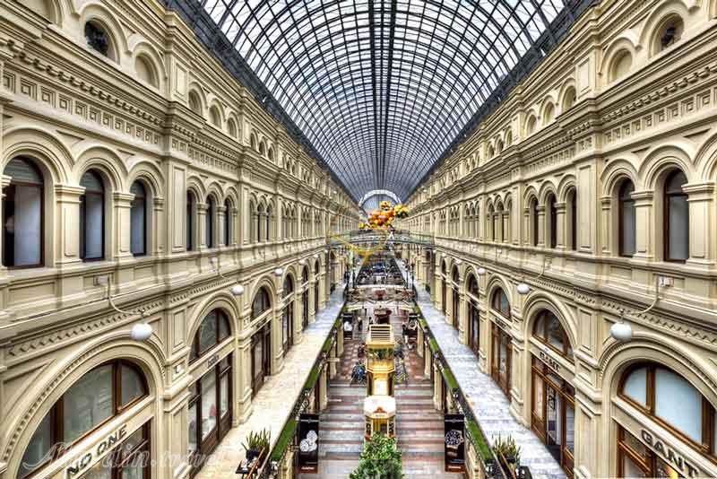 مرکز خرید گوم مسکو روسیه | علاءالدین تراول