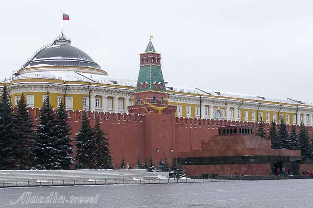 آرامگاه لنین در مسکو روسیه | علاءالدین تراول