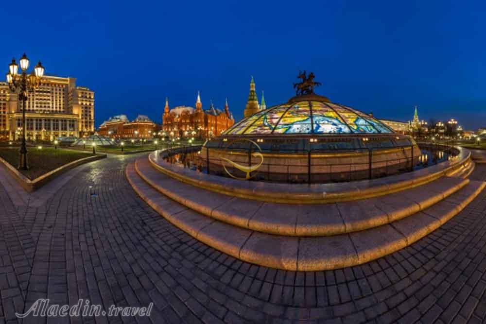 میدان مانژ (اسب سوار) مسکو روسیه | علاءالدین تراول