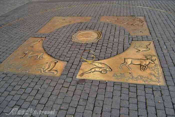 نقطه صفر مسکو روسیه