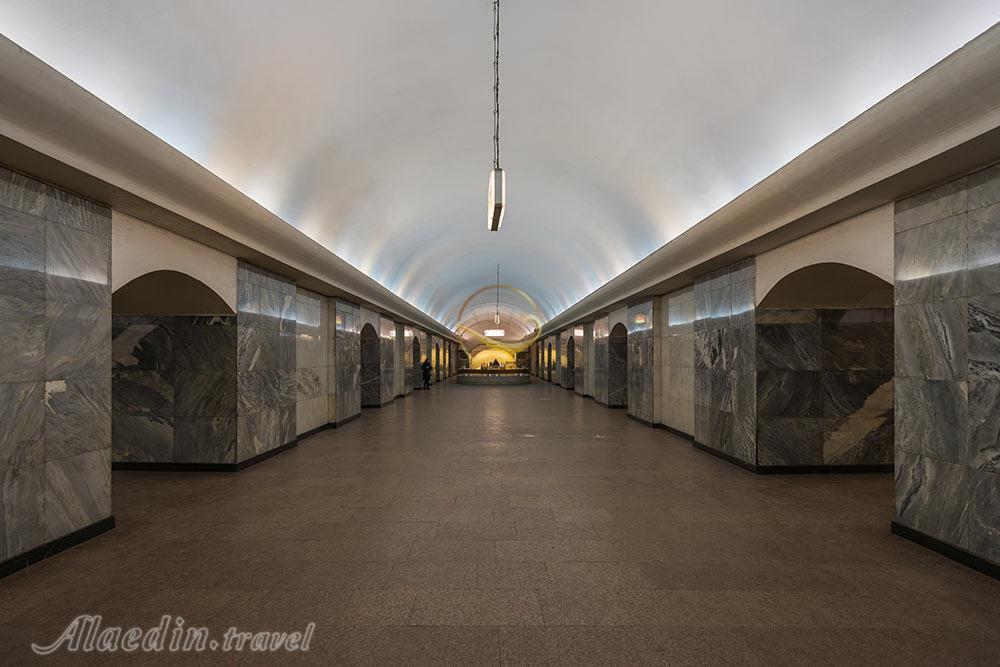 مترو مسکو روسیه | علاءالدین تراول