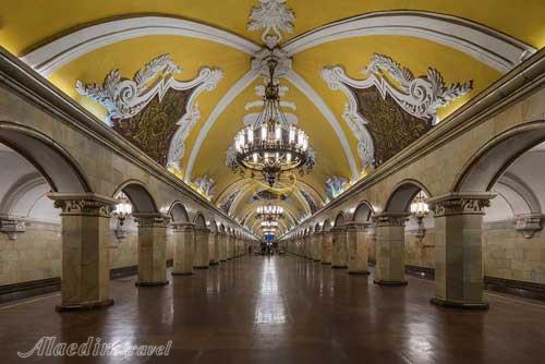 مترو مسکو روسیه