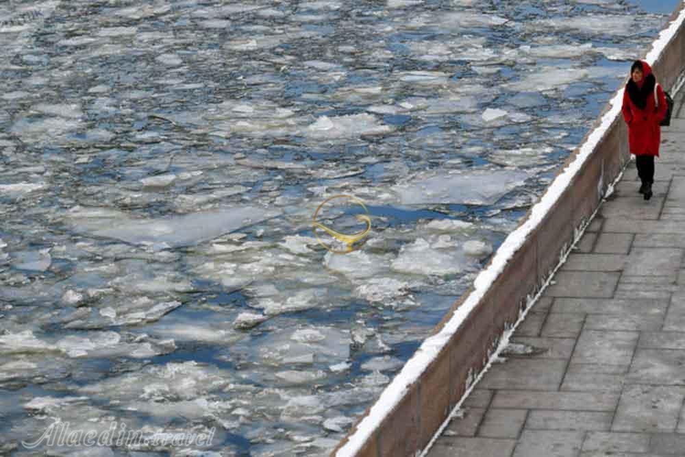 رود مسکوآ مسکو روسیه | علاءالدین تراول