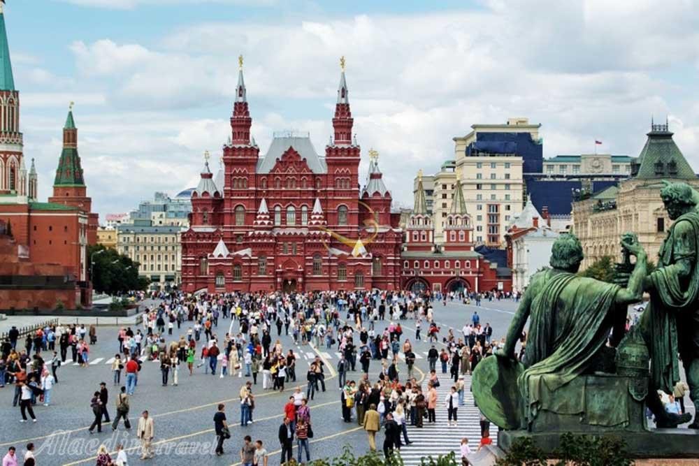 میدان سرخ مسکو روسیه | علاءالدین تراول