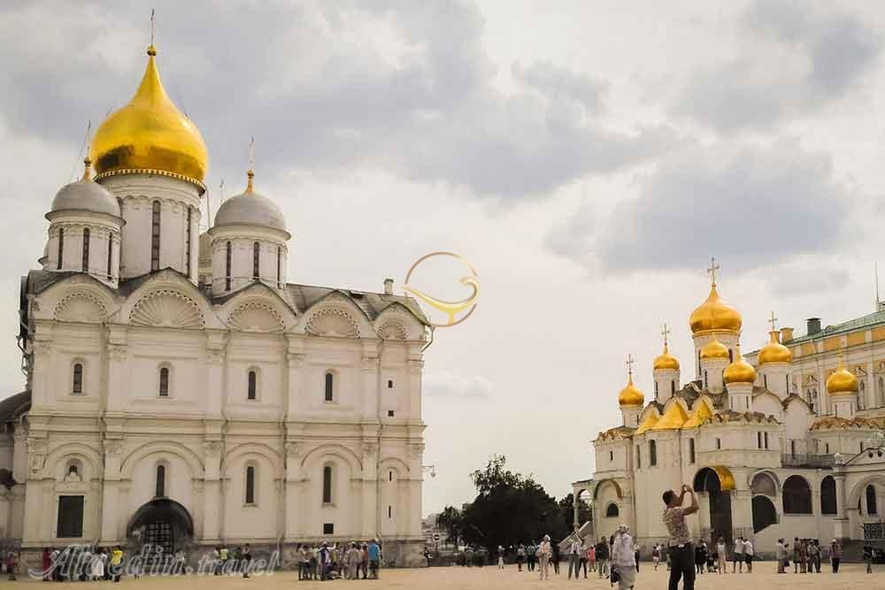 میدان سابورنایا (میدان کلیساها) مسکو روسیه | علاءالدین تراول